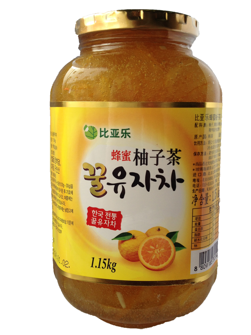 比亚乐柚子茶 1.15kg-旺香隆|北京旺香隆贸易有限公司